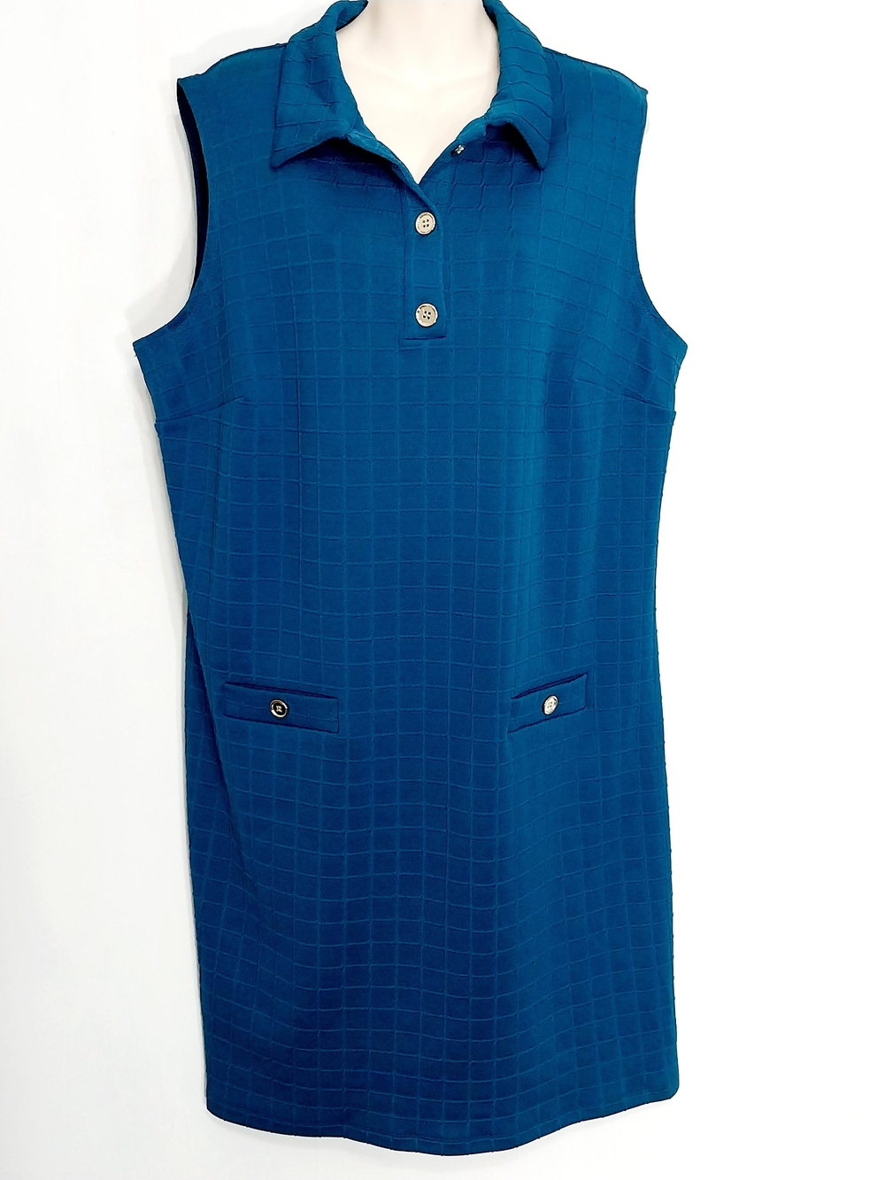 🔵BOGO FREE🔵 Stella & Julie Dress Sleeveless Textured Sz 20W